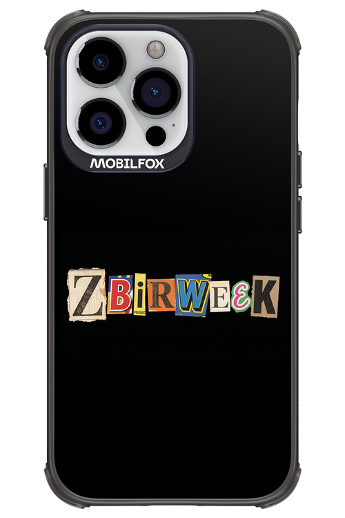 Zbirweek (black) 2.0 - Apple iPhone 13 Pro