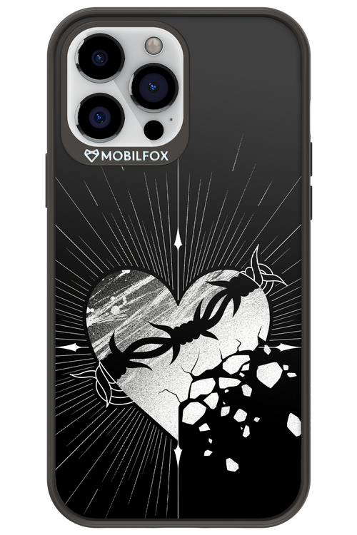 Fehér Szív - Apple iPhone 13 Pro Max