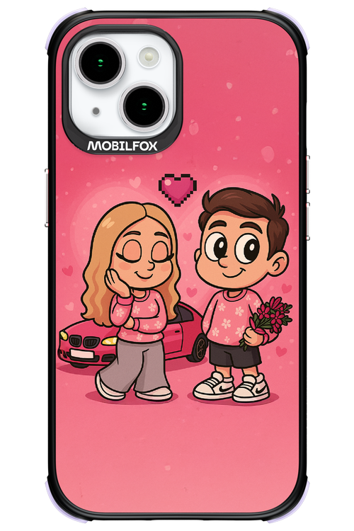 Pink Amour 2.0 - Apple iPhone 15
