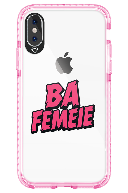 Ba F Pink - Apple iPhone X