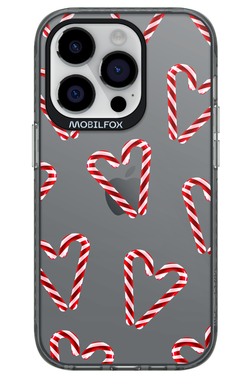 Candy Cane Hearts - Apple iPhone 14 Pro