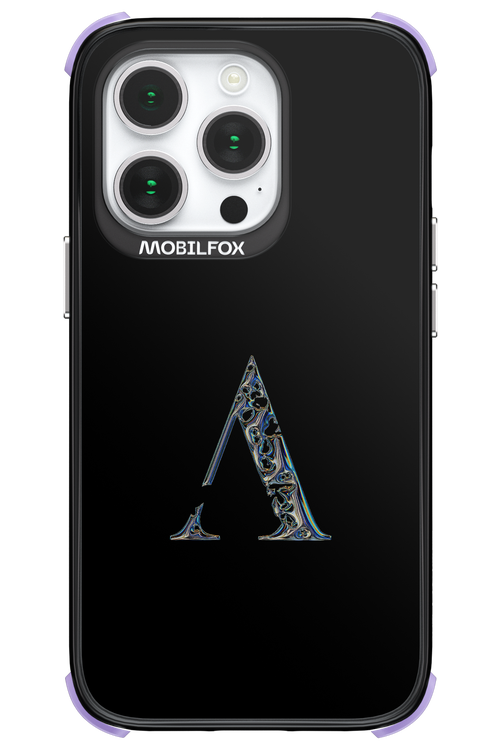 ⁠ ⁠Azteca A Chrome Logo - Apple iPhone 14 Pro