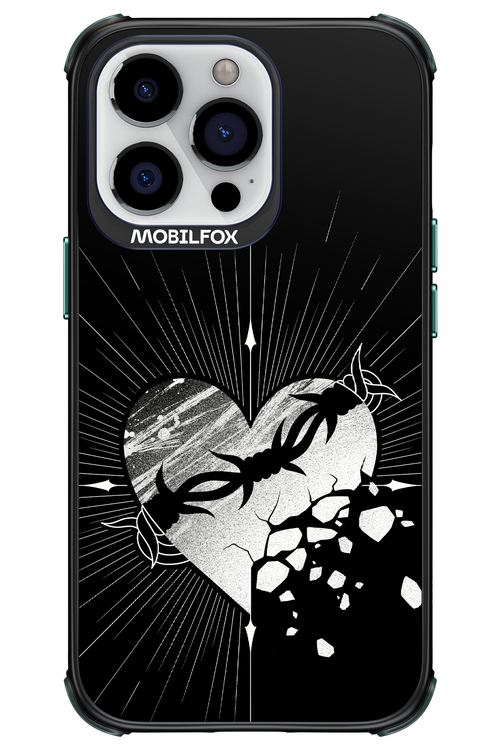 Fehér Szív - Apple iPhone 13 Pro