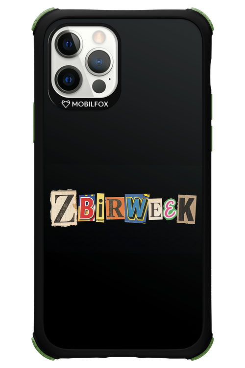 Zbirweek (black) 2.0 - Apple iPhone 12 Pro