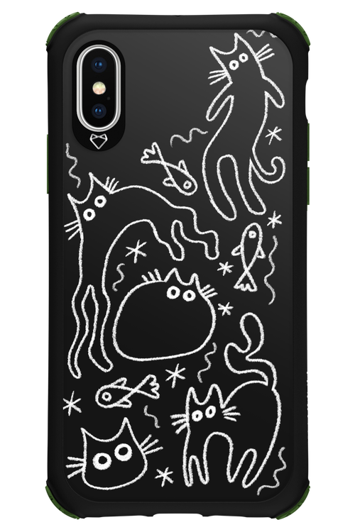 CHALK_CATS 2.0 - Apple iPhone XS
