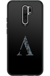 ⁠ ⁠Azteca A Chrome Logo - Xiaomi Redmi 9