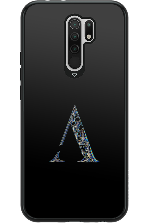 ⁠ ⁠Azteca A Chrome Logo - Xiaomi Redmi 9