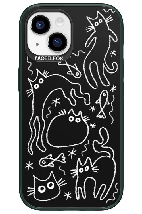 CHALK_CATS 2.0 - Apple iPhone 15