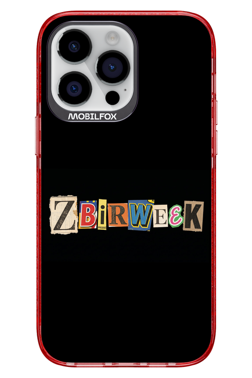 Zbirweek (black) 2.0 - Apple iPhone 14 Pro Max