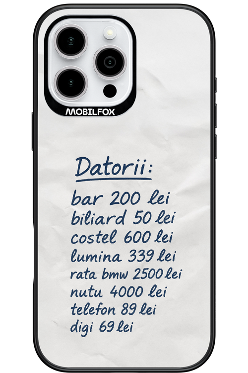 The List 2.0 - Apple iPhone 16 Pro Max