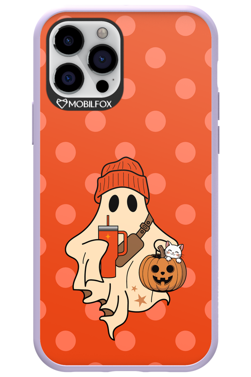 Ghost Girl (Orange) - Apple iPhone 12 Pro