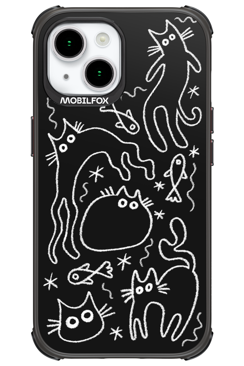 CHALK_CATS 2.0 - Apple iPhone 15