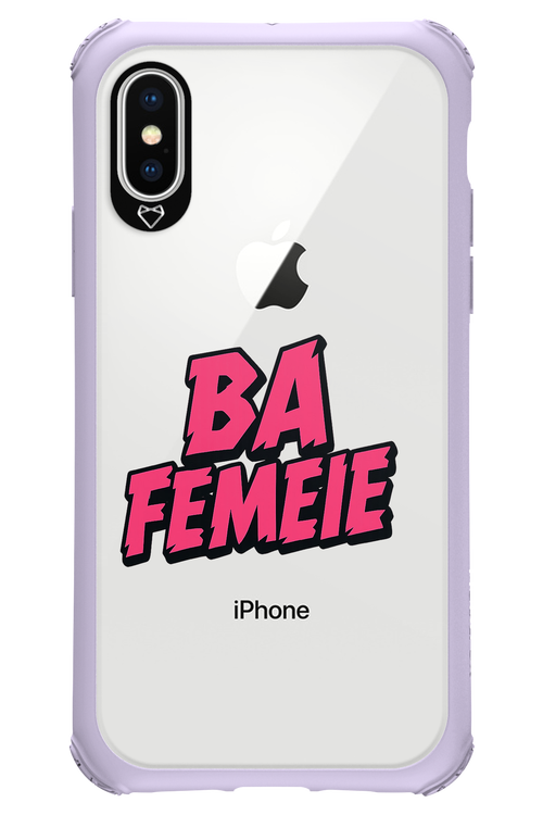 Ba F Pink - Apple iPhone X