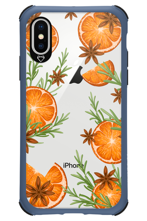 Orange With Star Anise - Apple iPhone X