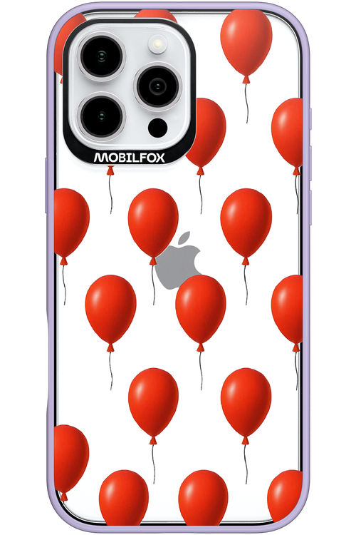 Red Balloons - Apple iPhone 16 Pro Max