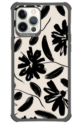 Monochrome Flowerss - Apple iPhone 12 Pro Max