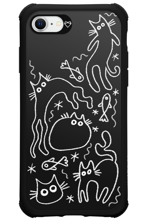 CHALK_CATS 2.0 - Apple iPhone SE 2020