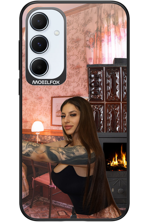 Tattooed Flame - Samsung Galaxy A55