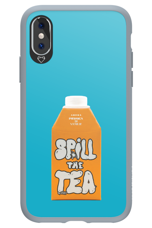 Yellow Splash - Apple iPhone X