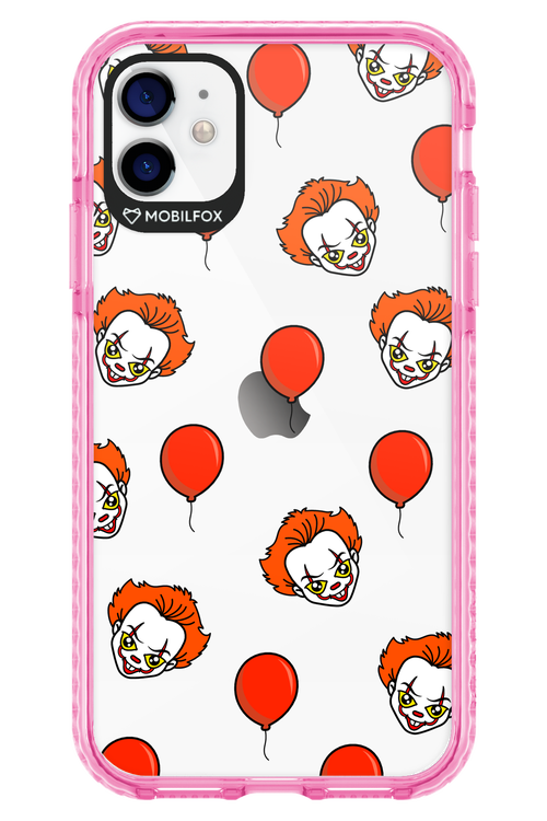 Mystery Clown (Transparent) - Apple iPhone 11