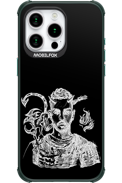 D3MON Black - Apple iPhone 15 Pro Max