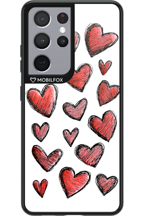 Red Love - Samsung Galaxy S21 Ultra