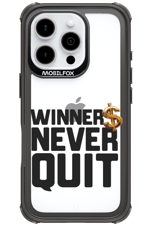 Winners Never Quit - Apple iPhone 16 Pro