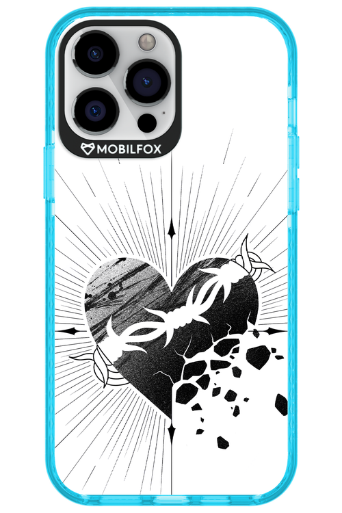 Fekete Szív - Apple iPhone 13 Pro Max