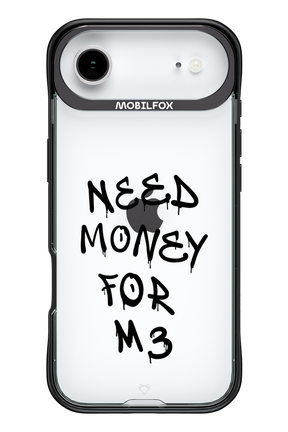 Need M3 Transparent Black - Apple iPhone 17 Air