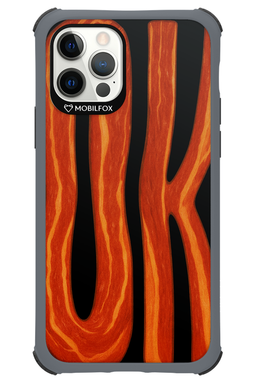 OK (Black-Red) - Apple iPhone 12 Pro