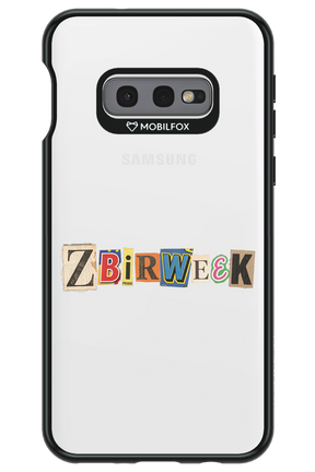 Zbirweek (transparent) 2.0 - Samsung Galaxy S10e