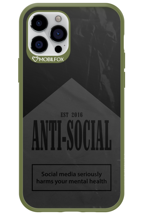 ANTI-SOCIAL (BLVCK) 2.0 - Apple iPhone 12 Pro