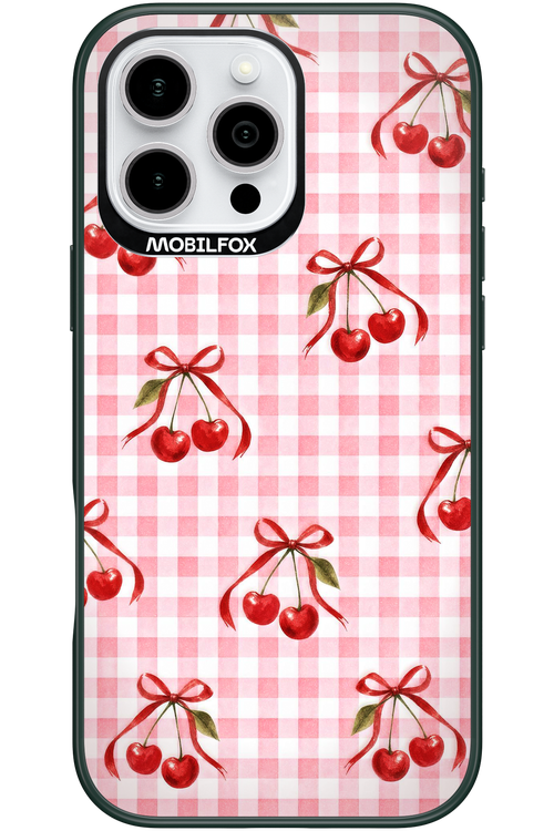 Pink Cherry Checked 2.0 - Apple iPhone 16 Pro Max