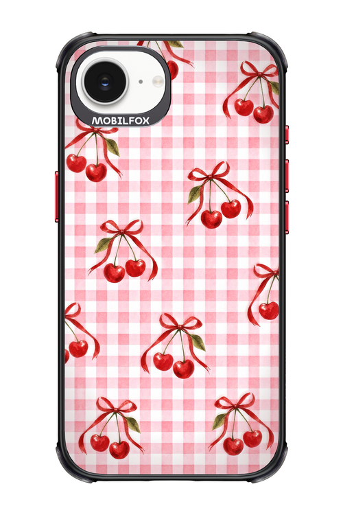 Pink Cherry Checked 2.0 - Apple iPhone 17e