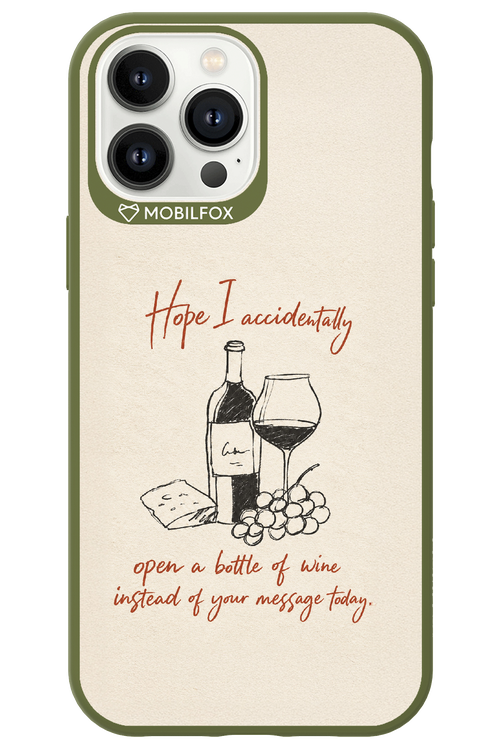 Bottle of wine 2.0 - Apple iPhone 13 Pro Max