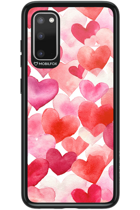 Water Painted Heart 2.0 - Samsung Galaxy S20