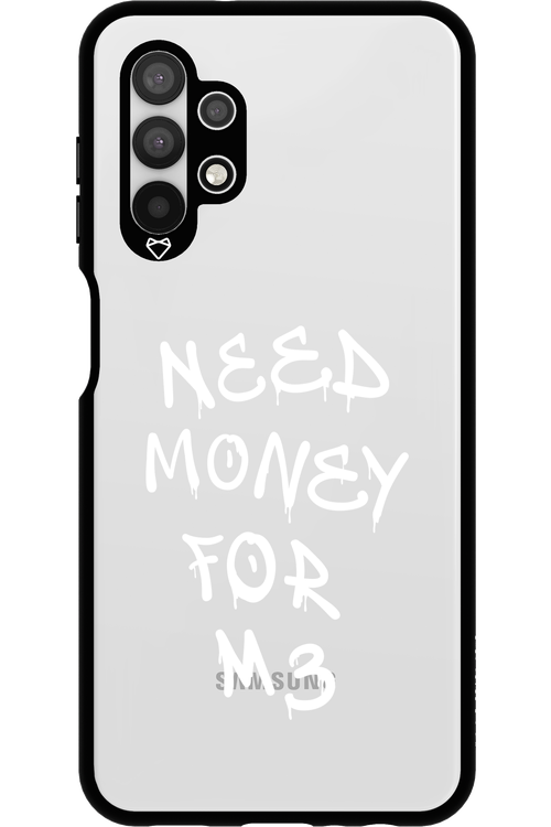 Need M3 Transparent White - Samsung Galaxy A13 4G