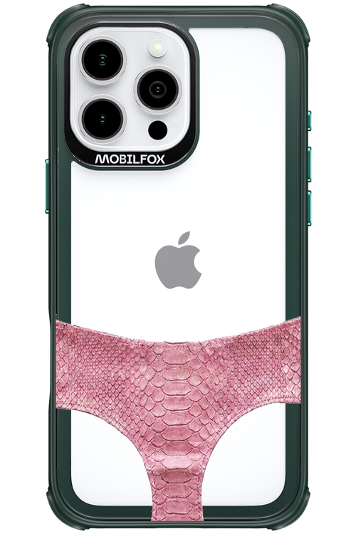 Snake Leather Panties Transparent 2.0 - Apple iPhone 16 Pro Max