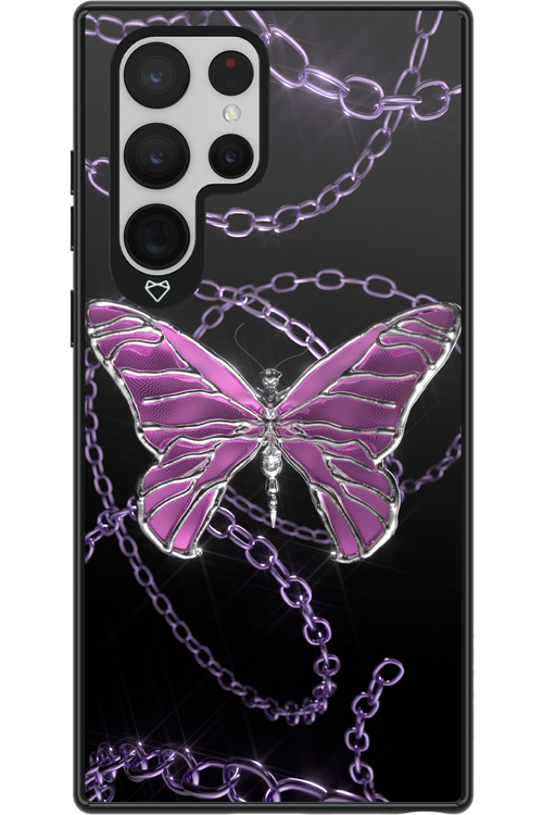 Butterfly Necklace - Samsung Galaxy S22 Ultra