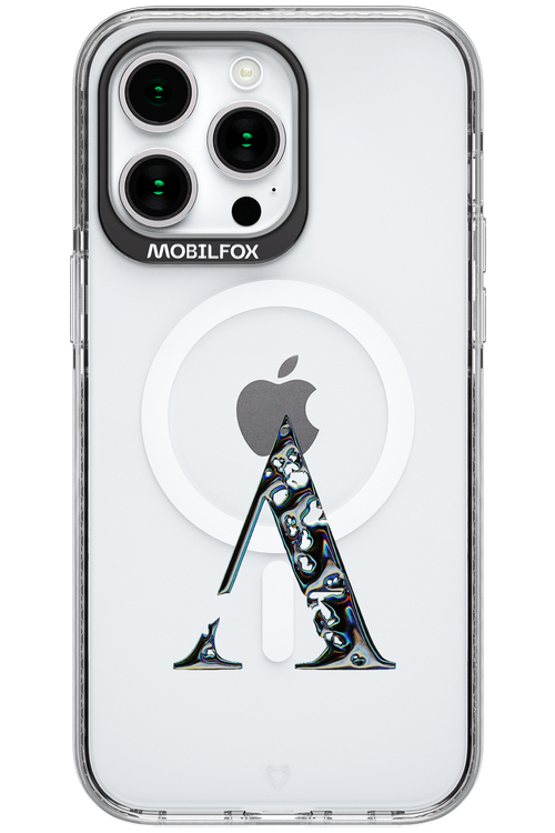 Azteca A Chrome Logo 2.0 - Apple iPhone 15 Pro Max