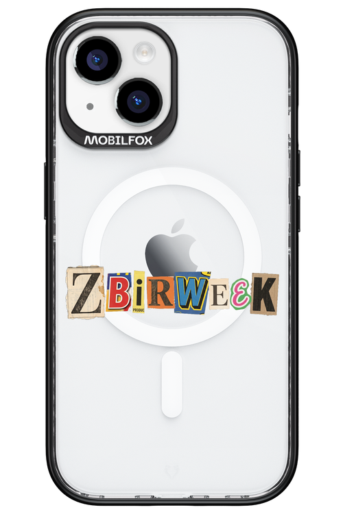 Zbirweek (transparent) 2.0 - Apple iPhone 15