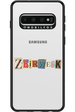 Zbirweek (transparent) 2.0 - Samsung Galaxy S10