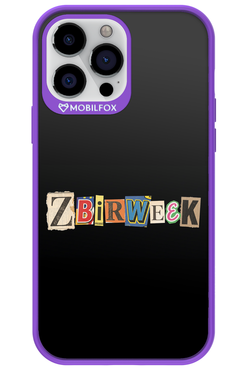 Zbirweek (black) 2.0 - Apple iPhone 13 Pro Max
