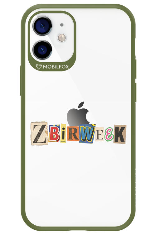 Zbirweek (transparent) 2.0 - Apple iPhone 12 Mini