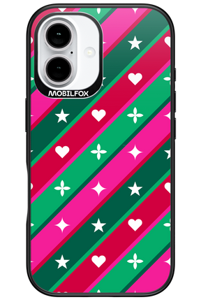 Christmas Stripes - Apple iPhone 16