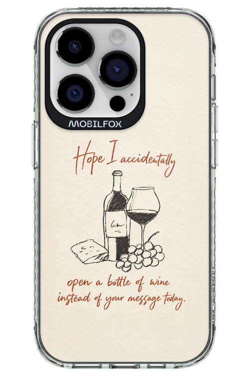 Bottle of wine 2.0 - Apple iPhone 14 Pro