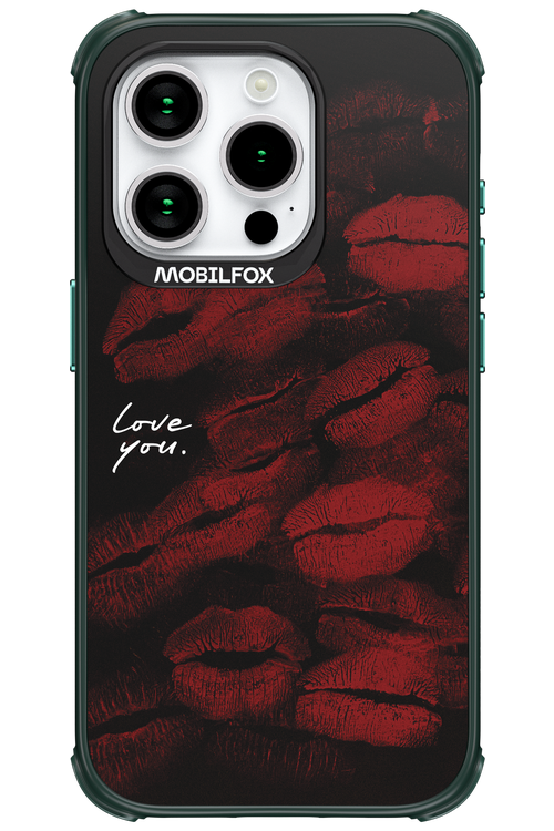 LOVE U BLACK 2.0 - Apple iPhone 15 Pro