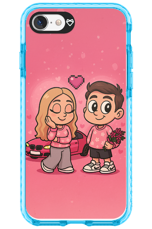 Pink Amour 2.0 - Apple iPhone 8