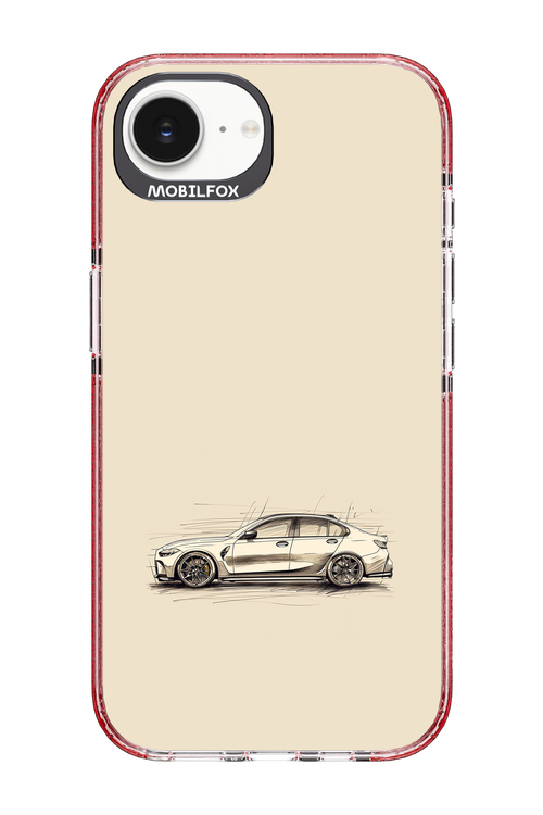 Sketch Car - Apple iPhone 16e