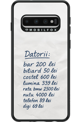 The List - Samsung Galaxy S10